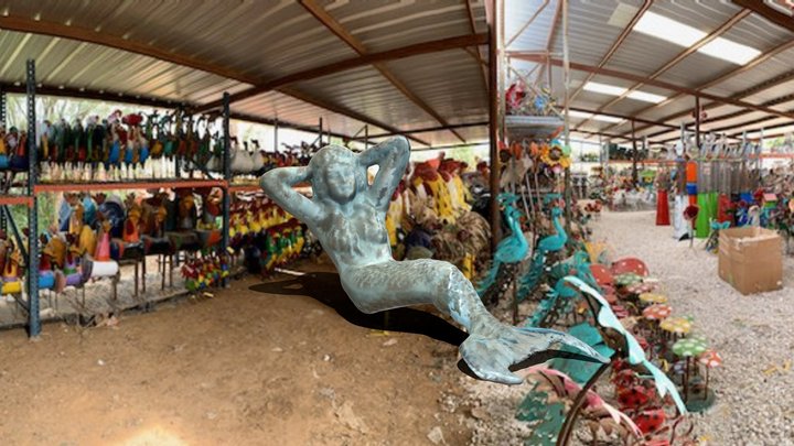 Mermaid Scan 3D Model