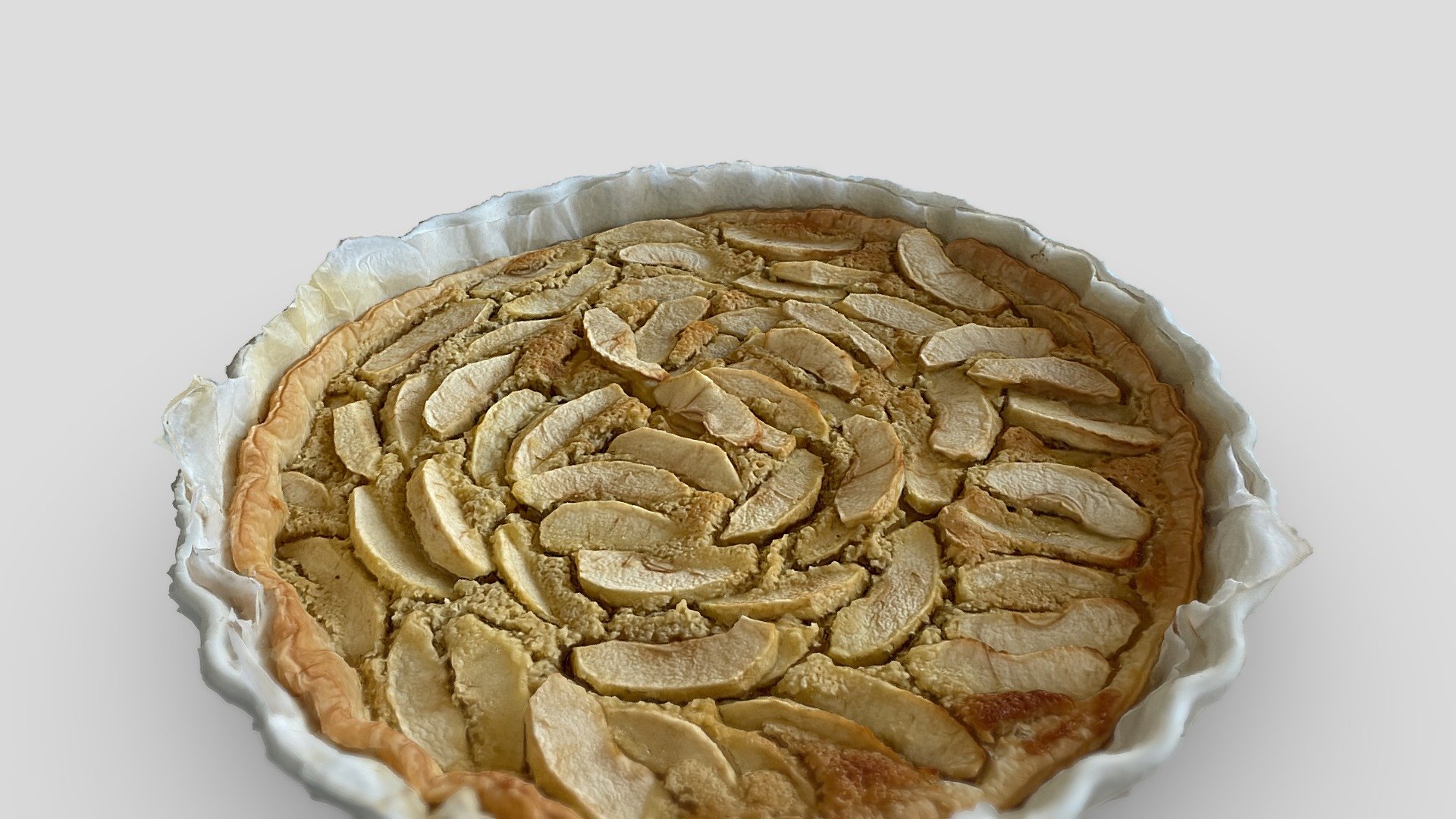 Home made apple pie