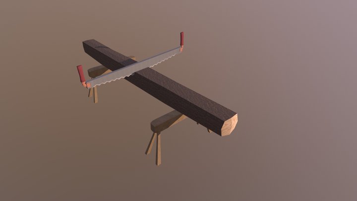 Sawbench 3D Model