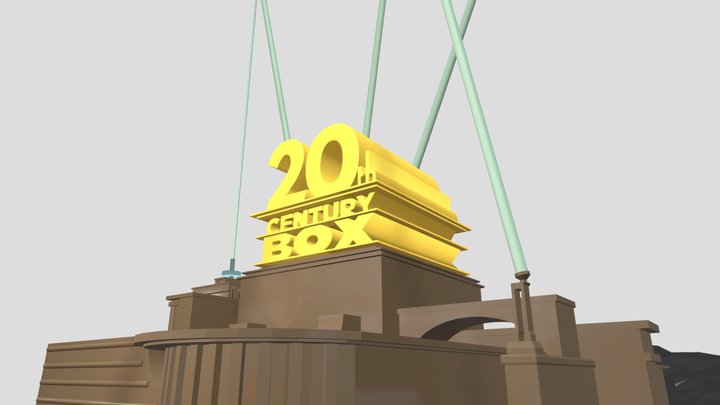 20th Century Fox Television logo - 3D model by demorea_simpson