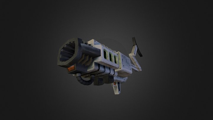 BFG9000 3D Model