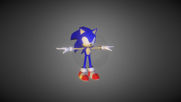 Sonic EXE - Download Free 3D model by cleverdamontoutube  (@cleverdamontoutube) [2f29797]