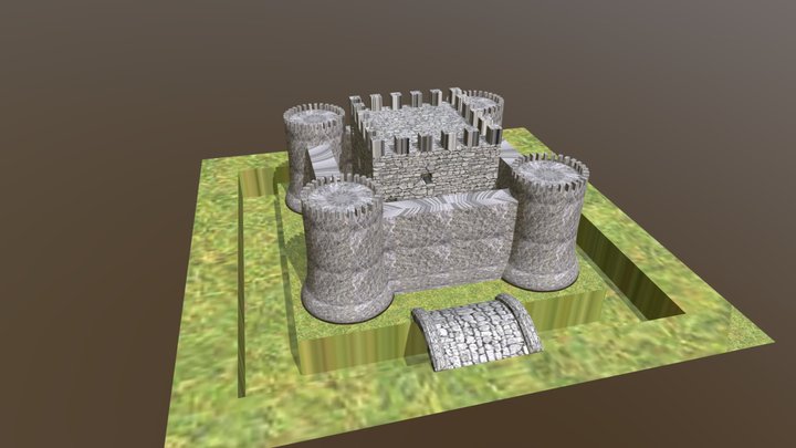 Castle 3D Model
