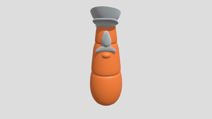 Carrot Guard #3 3D Model