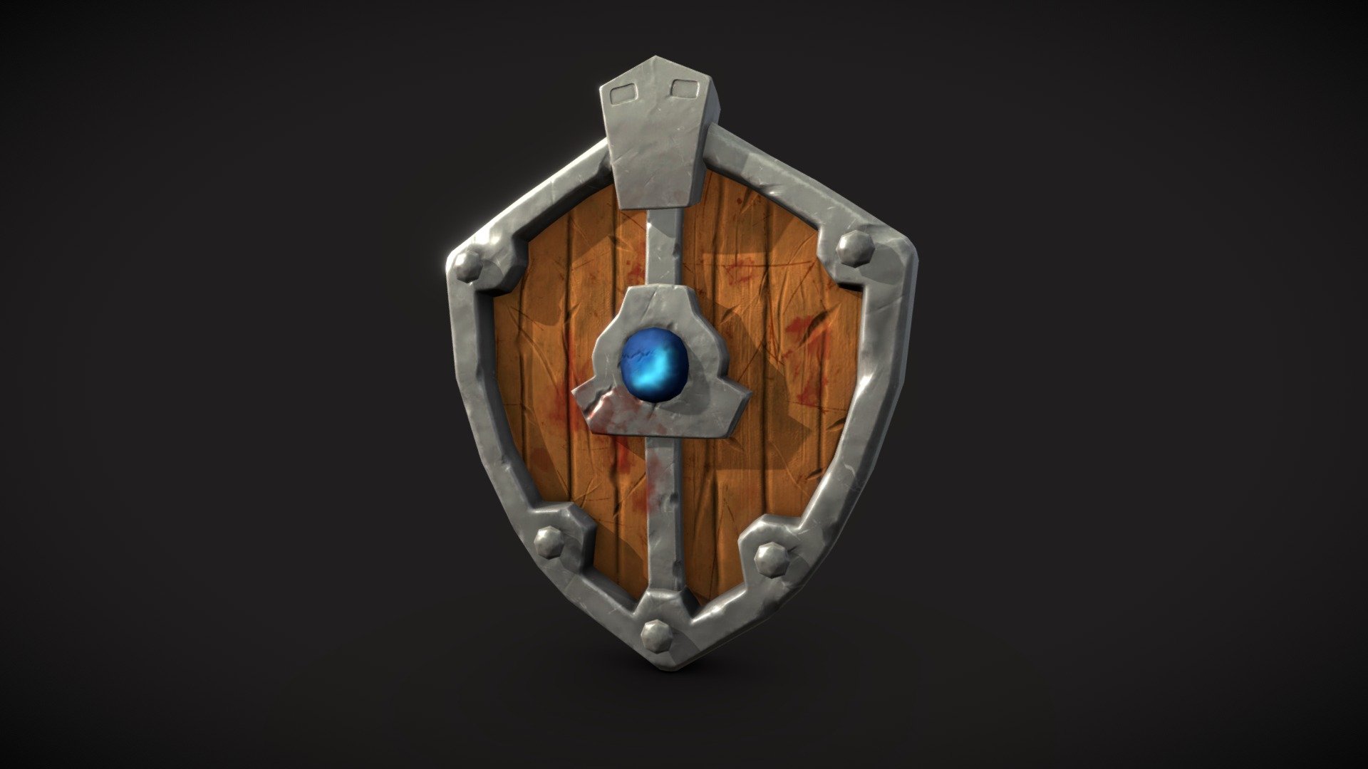 Stylized Shield - 3D model by ulaserenc [215eaf7] - Sketchfab