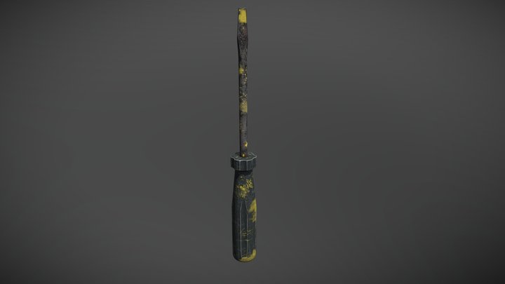 Screwdriver 3D Model