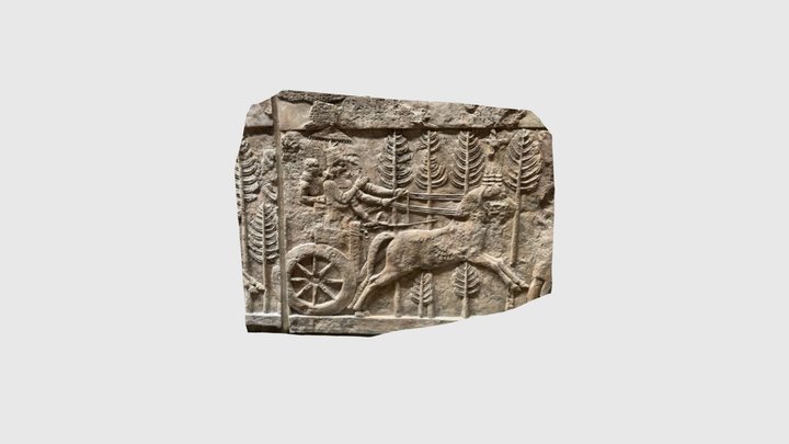 Room 7 of Sargon's royal Palace 3D Model