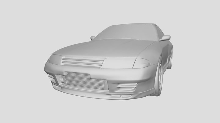 Nissan GTR R32 3D Model