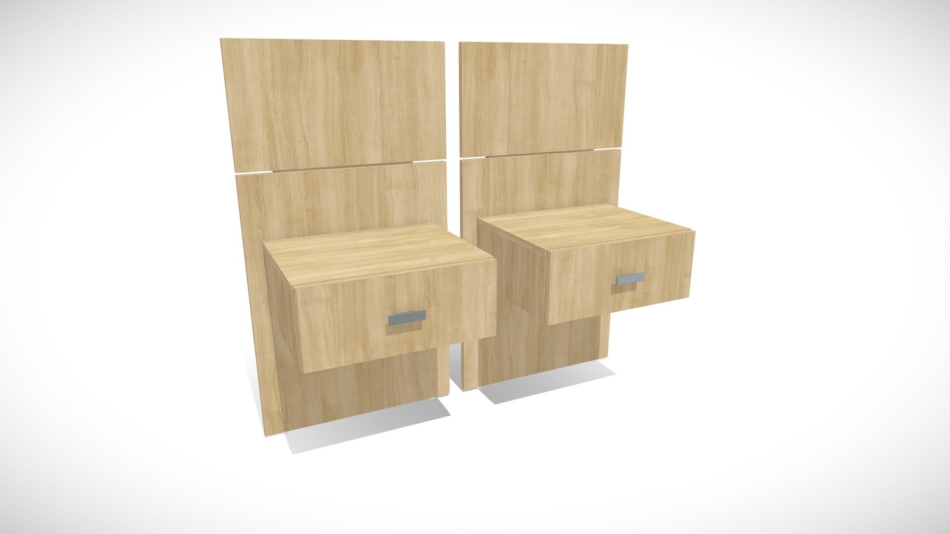 Table de nuit Zen - Beauté naturelle - 33581.11 — Sketchfab embed 3D viewer