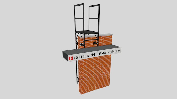 Lestnica 4 3D Model