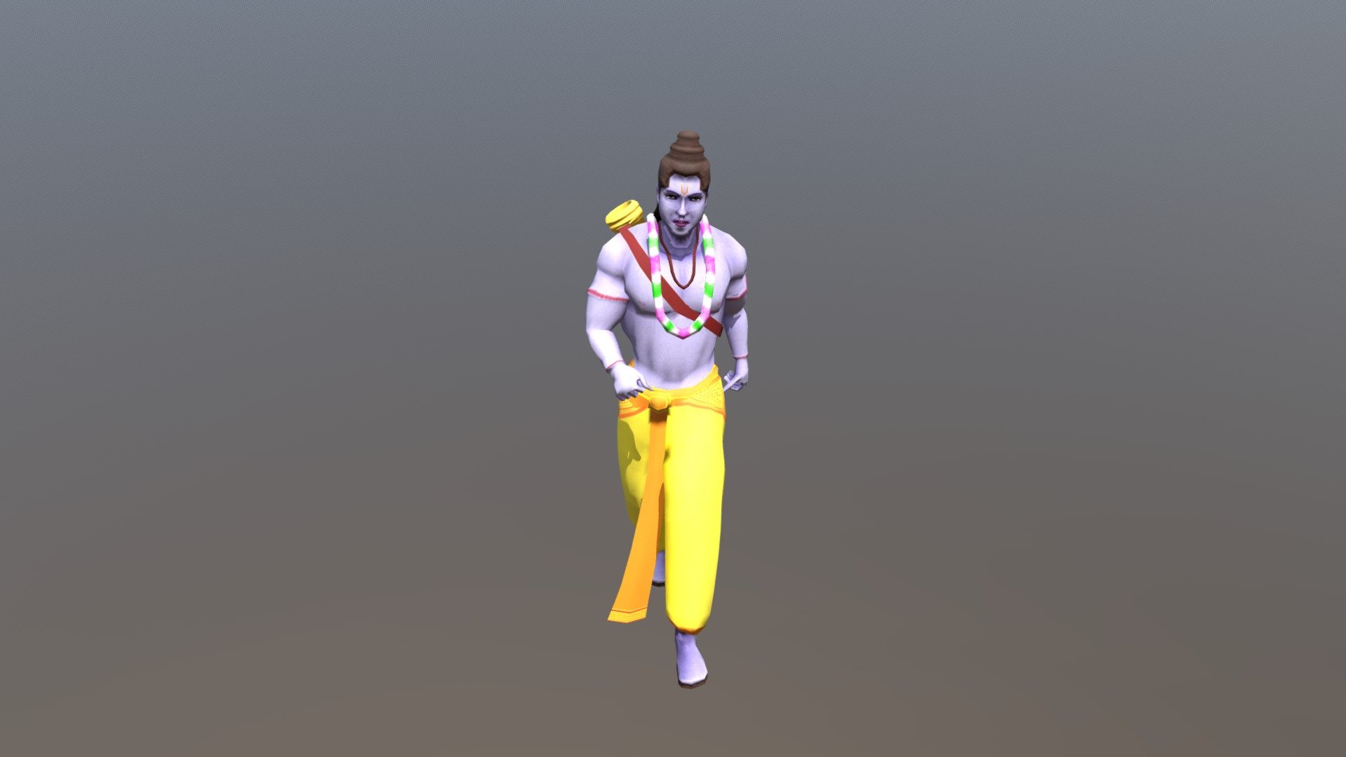 GameCharacter_Rama - 3D model by chander1980 [216075f] - Sketchfab