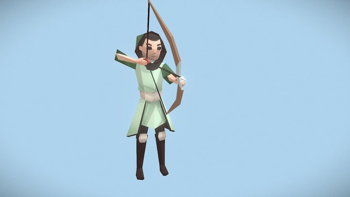 Archer male attack - Medieval Fantasy Challenge