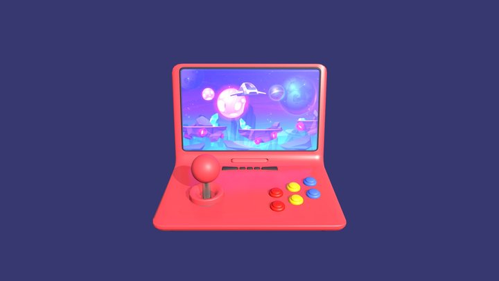 gameboy_Cs 3D Model