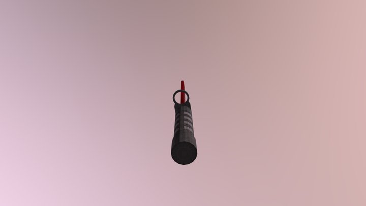 Low-Poly Bayonet Autotronic 3D Model