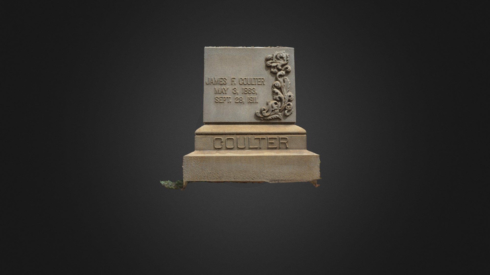 James Coulter Monument