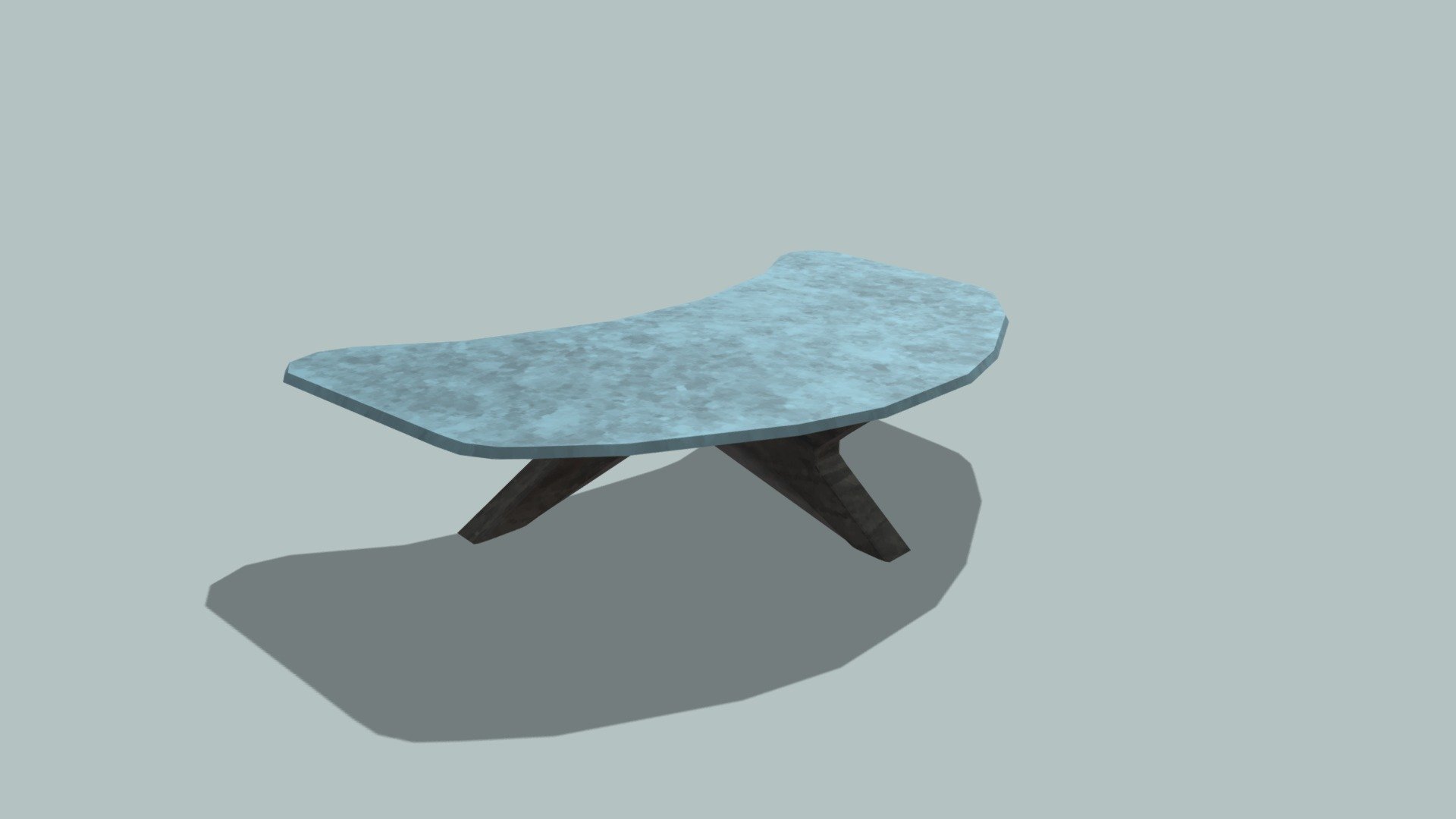 Mid Century Modern Table - 3D model by imthinkinpasta [2163a3b] - Sketchfab
