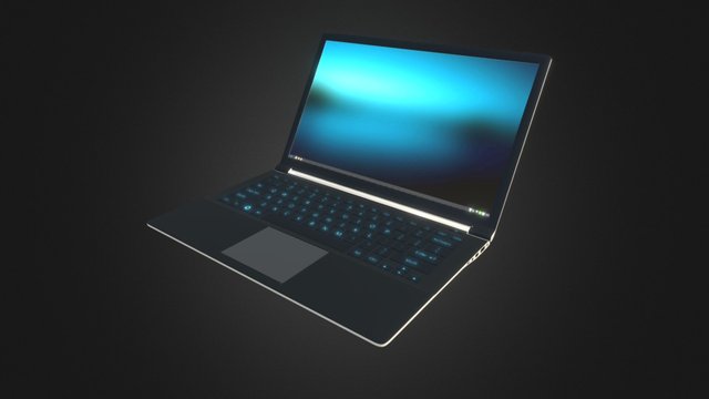 Samsung Series 9 Notebook 1768 3D Model