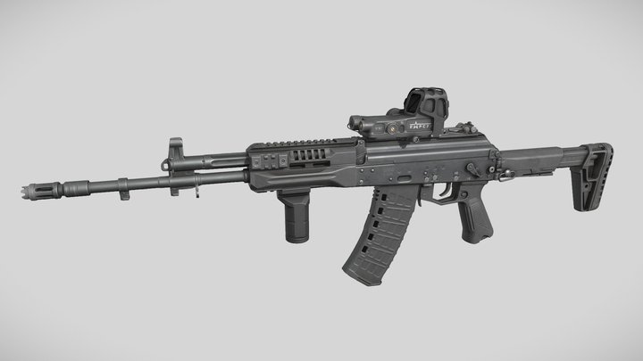 AK-12M2 - 3D model by Avery Kaiserin [21648a6] - Sketchfab