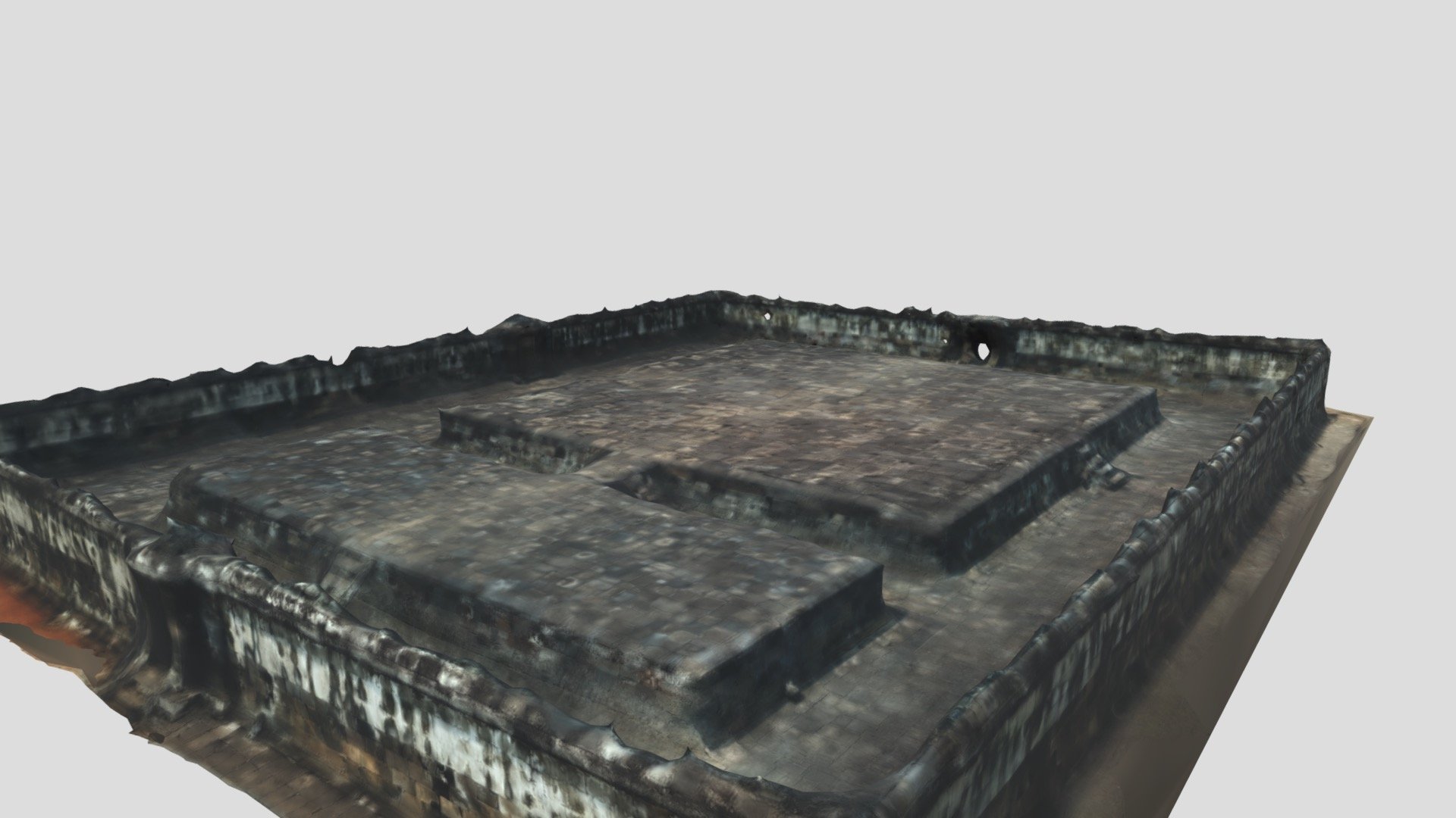 Ratu Boko Pendopo — Sketchfab embed 3D viewer