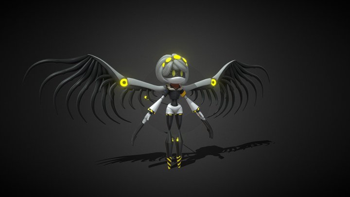 V murder drone [FULLY RIGGED] 3D Model
