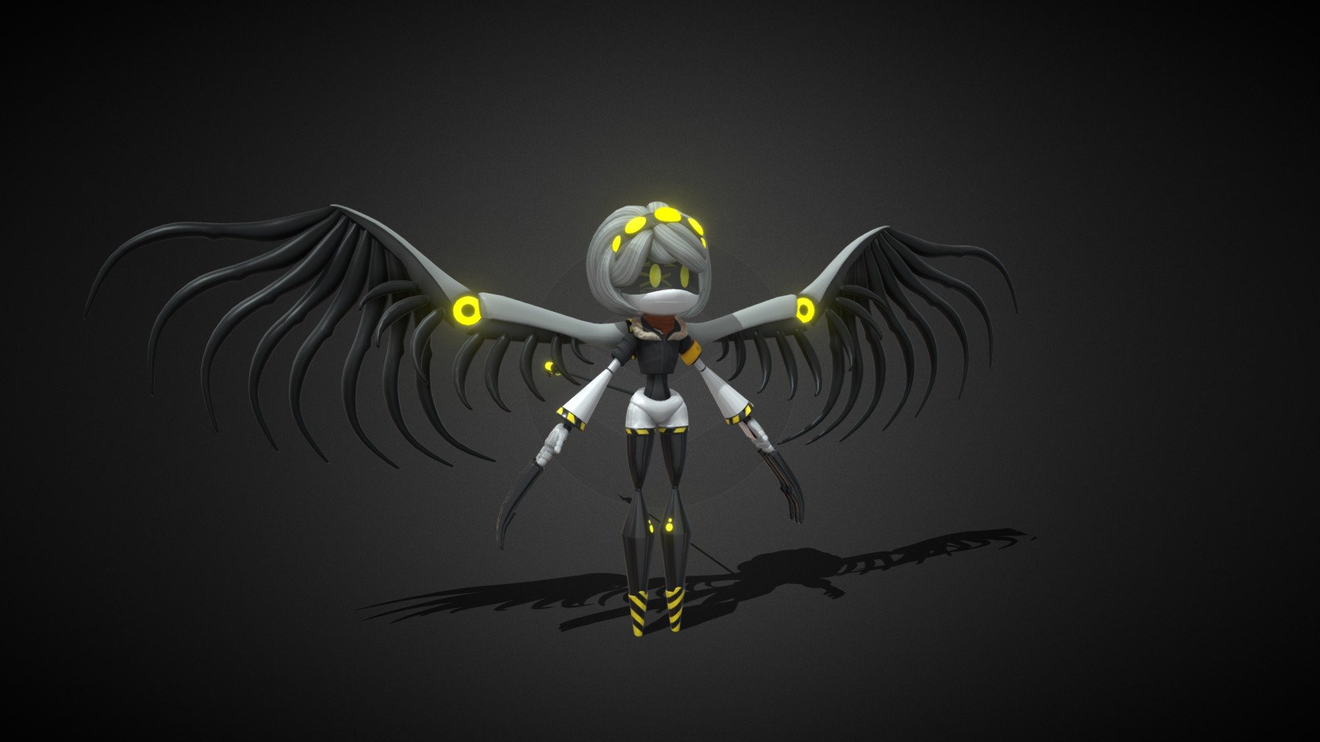 V murder drone [FULLY RIGGED] - Download Free 3D model by Kreepetka ...