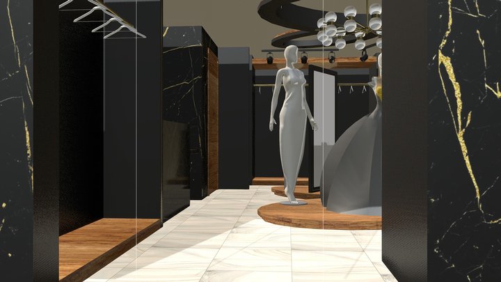 dressing shop 3D Model