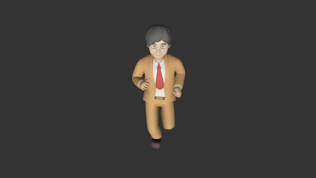 FBX MAN A Walking 3D Model