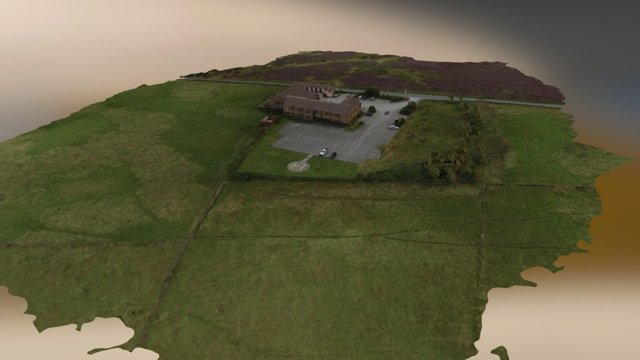 Pennine Manor Simplified 3D Model 3D Model