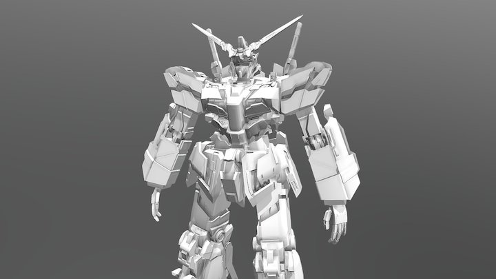 Unicon gundam 3D Model