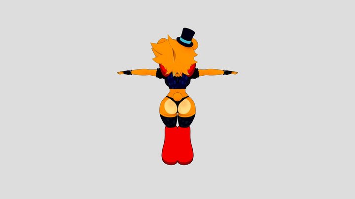 Glamrock Frenni 3D Model