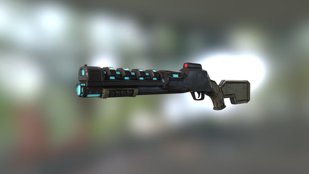 Shotgun - 3D model by eugene.salazar [21672c0] - Sketchfab