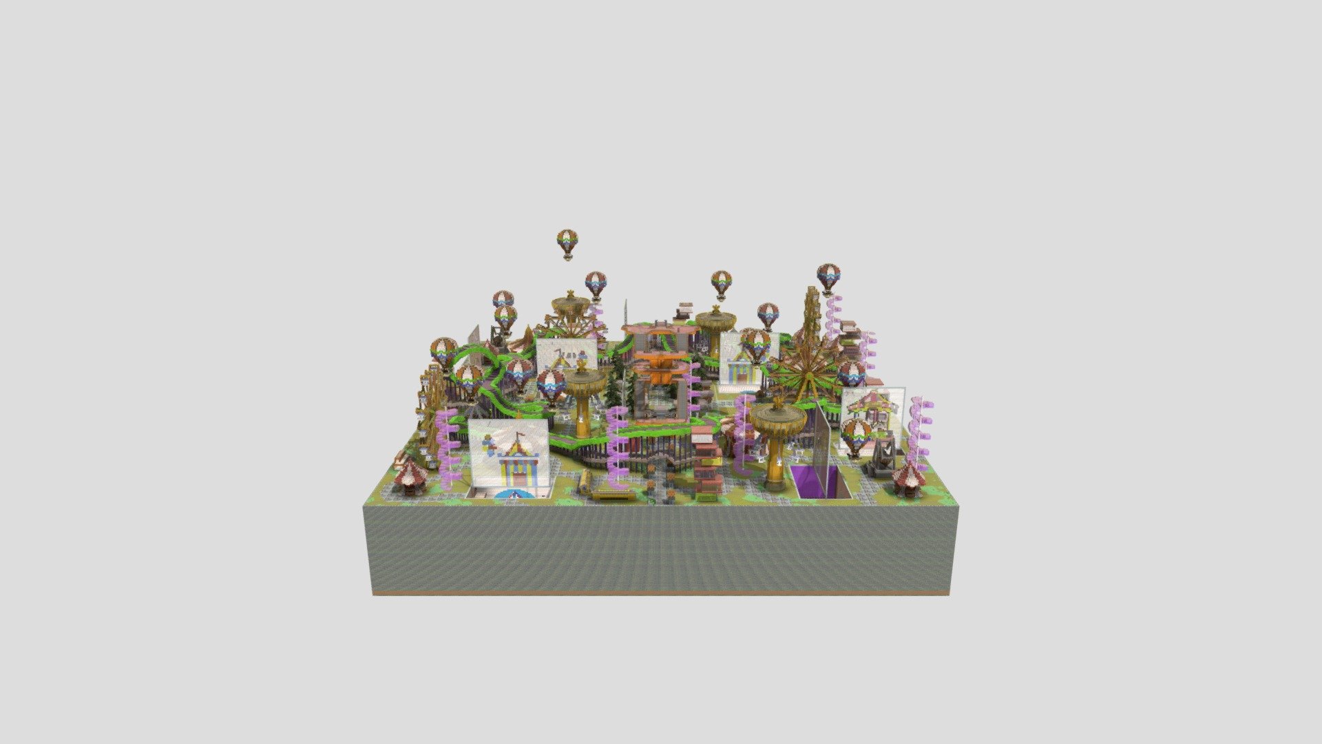KitMap Spawn + Warzone - Theme Park - 3D model by AstrumProjects ...