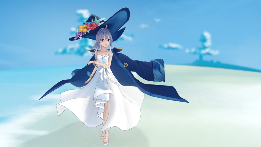 Elaina - The Witch's Journey(SummerWhiteDress)