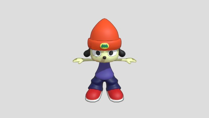 PaRappa 3D Model