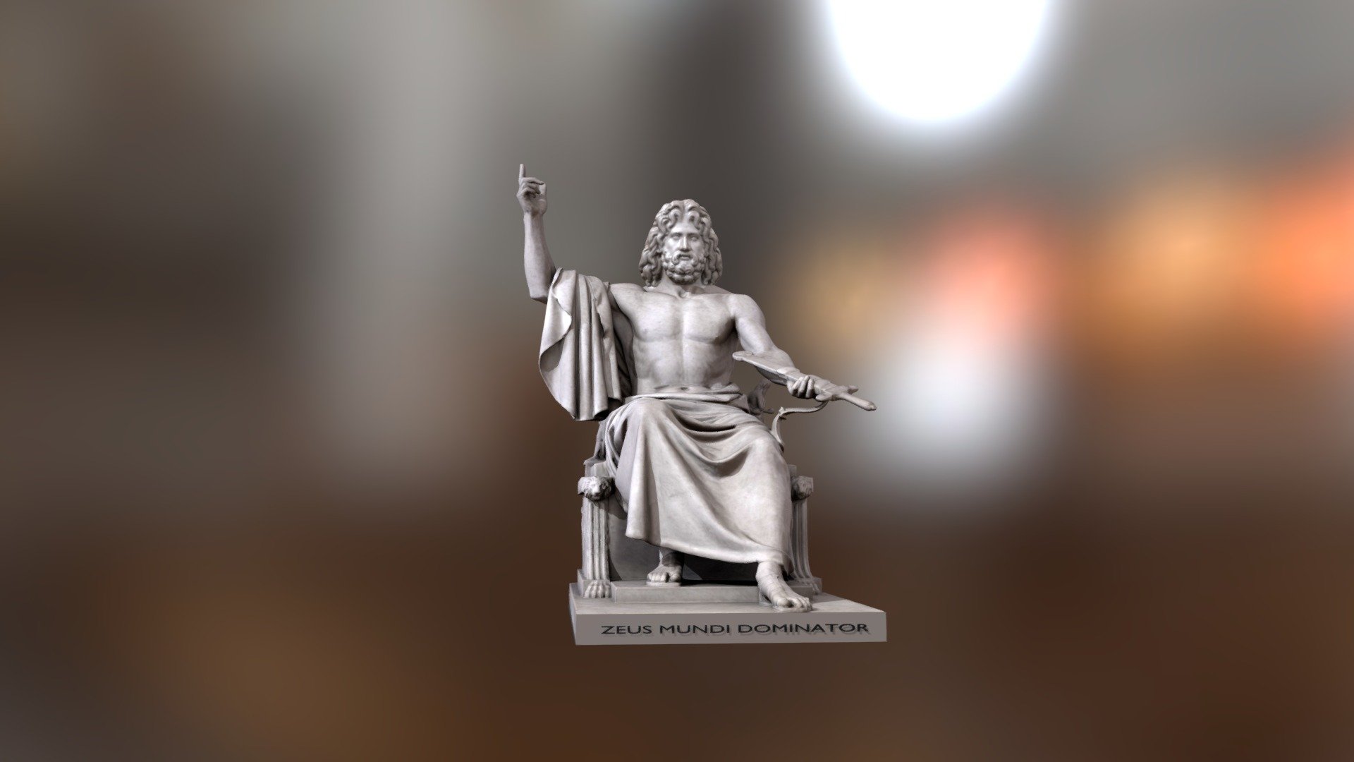 3d model clearance statue free