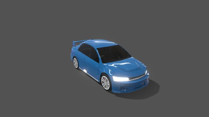 Sport car 3D Model