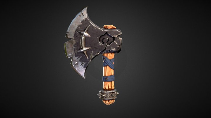 A2 Axe Model Practice Alex D 3D Model