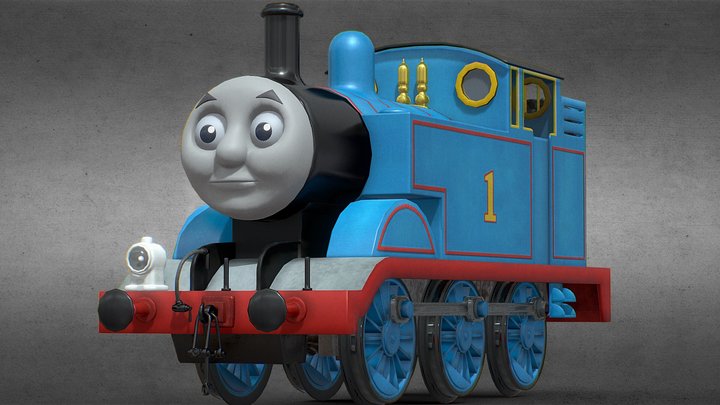 Thomas the Tank Engine (LukeMcQueen02) – Kostenloses 3D-Modell STL