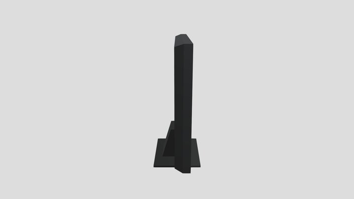 Monitor 3D Model