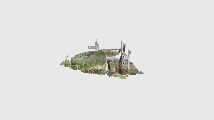 彦島杉田岩刻画 3D Model