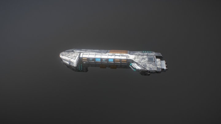 Spaceship 3D Model