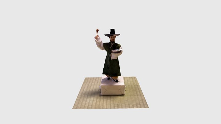 朝鮮通信使4 3D Model