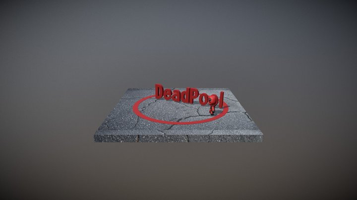 Deadpool 3D Model