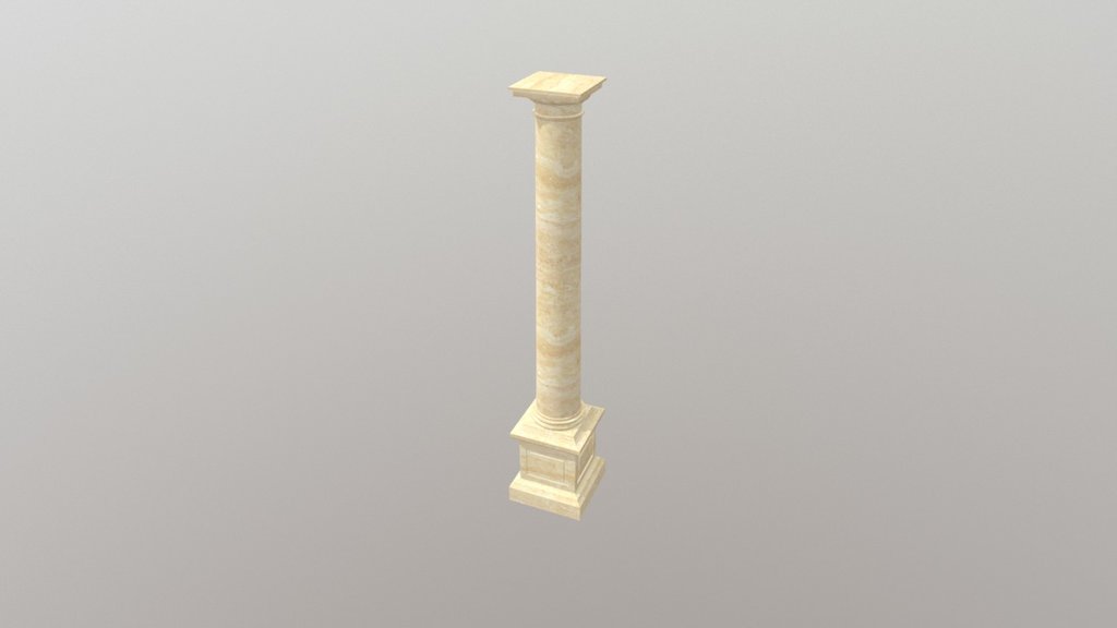 Toscan type collum