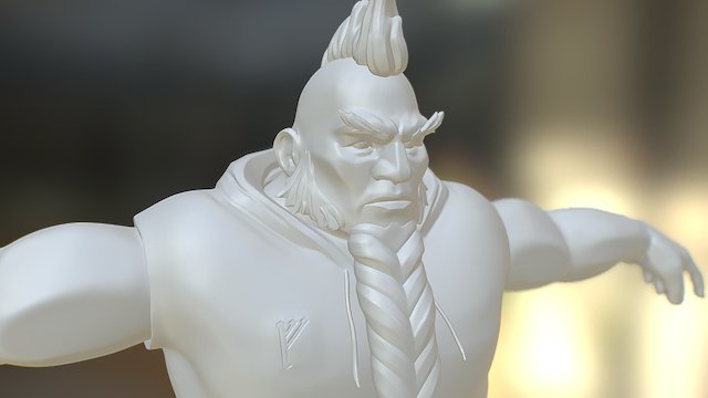 Urban Dwarf 3D Model