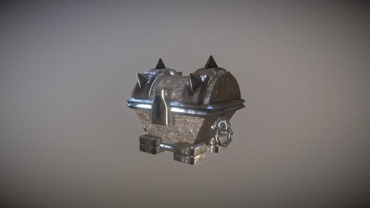 Mesh Chest 3D Model