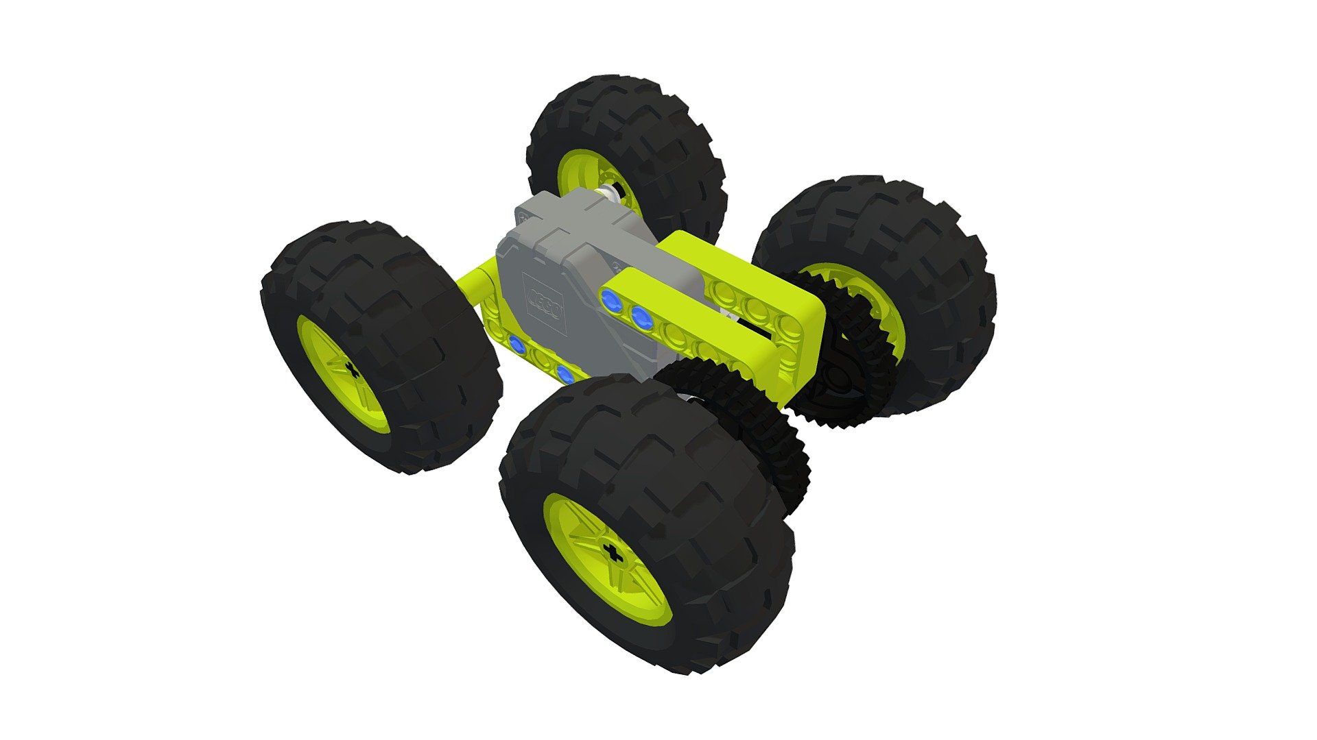 LEGO MOC - Double Side Off Road Stunt Car