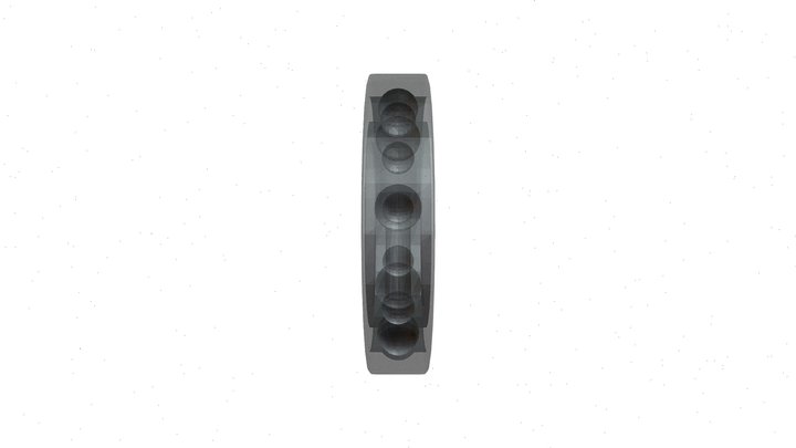 Vòng bi tròn 3D Model