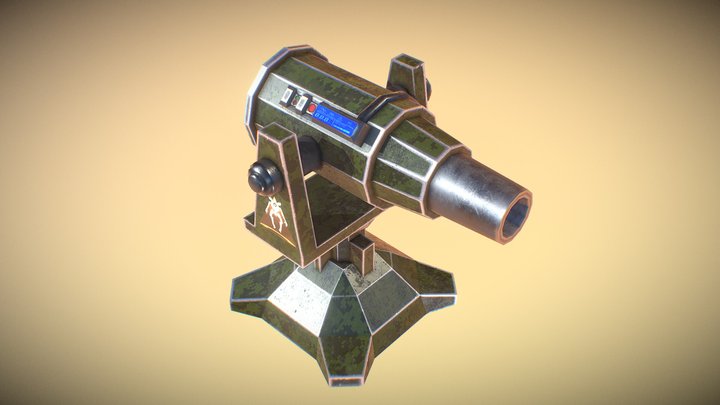 Turret 3D Model