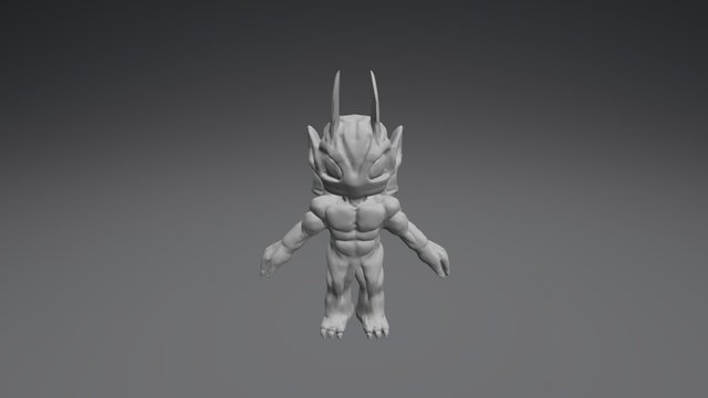 mini Demon.H 3D Model